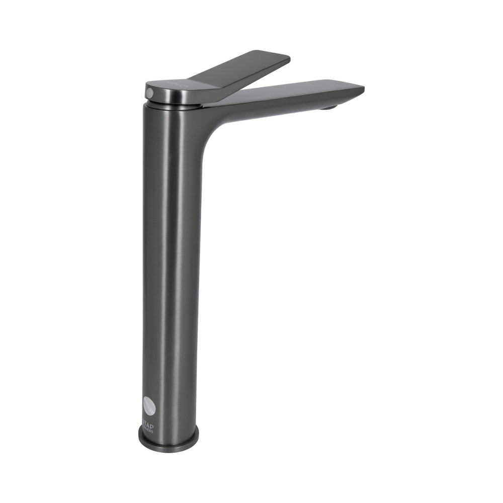 Змішувач для раковини Qtap Presto високий QTPRE269GRP45582 Graphite Київ - фото 17