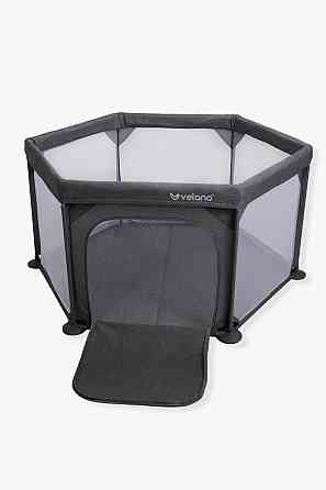 Манеж дитячий шестикутний VELANO Star, grey Київ