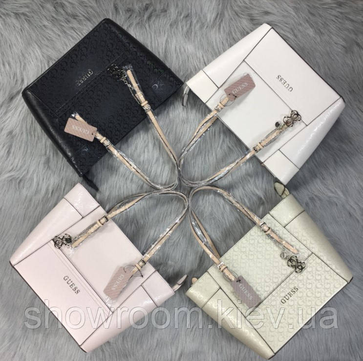 Женская сумка Guess (4424) золотистая Киев - изображение 2