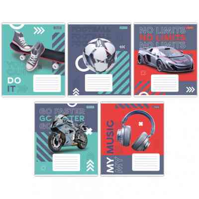 Тетрадь 1 вересня 1В No limits 48 листов клетка (767365) Винница