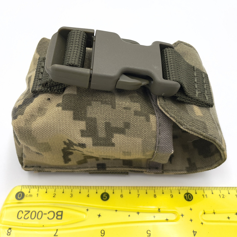 Підсумок під гранату IRR Cordura 500D Піксель MM-14 (olive) Molle Запоріжжя - фото 3