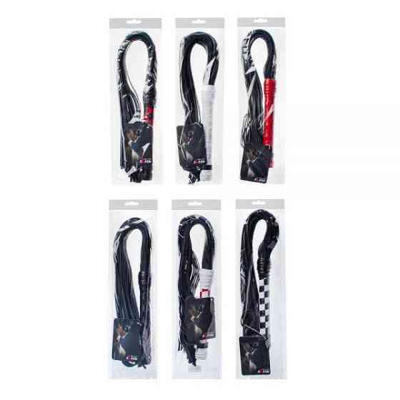 Флогер Premium Leather Flogger Red Sex Aura Київ