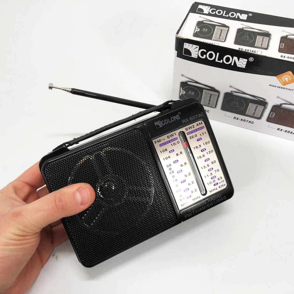Радиоприемник ретро AM FM, Радиоприемник фм ретро на батарейках Фм от сети 220в LI-31 Львов - изображение 6
