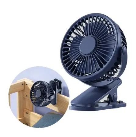 Вентилятор аккумуляторный FAN-AF01 с USB с прищепкой 3 скорости, 360 градусов Коломыя