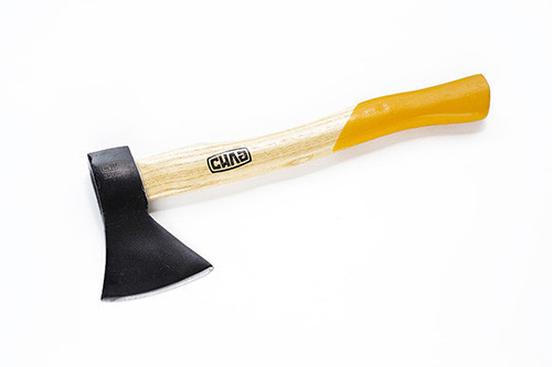 Сокира з дерев’яною ручкою 1200г СИЛА - надійний інструмент для рубки Харків - фото 1