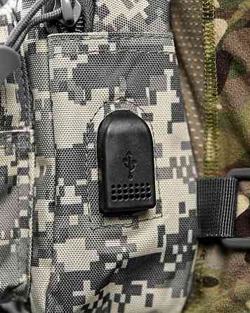 Армейская нагрудная сумка рюкзак с USB портом Защитник NATO ДЛ7539 Киев