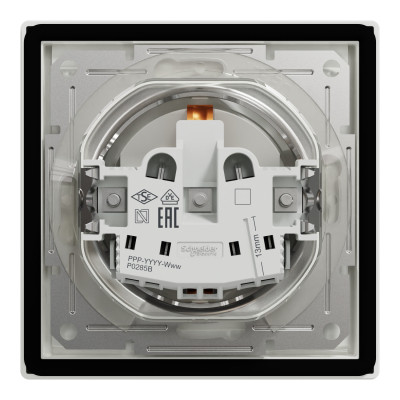 Розетка Schneider Electric ASFORA з кришкою IP44, біла (EPH3100321) Вінниця - фото 8