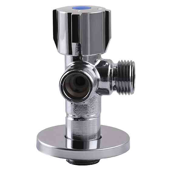 Кран шаровой угловой двойной SELBA 1/2″х 1/2″х1/2″ DOUBLE (SL1588) (000024296) Киев