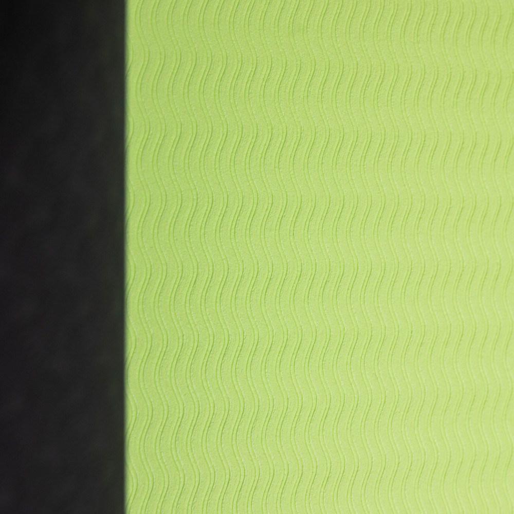 Нескользящий коврик для йоги зеленый 173×58 см Киев - изображение 2