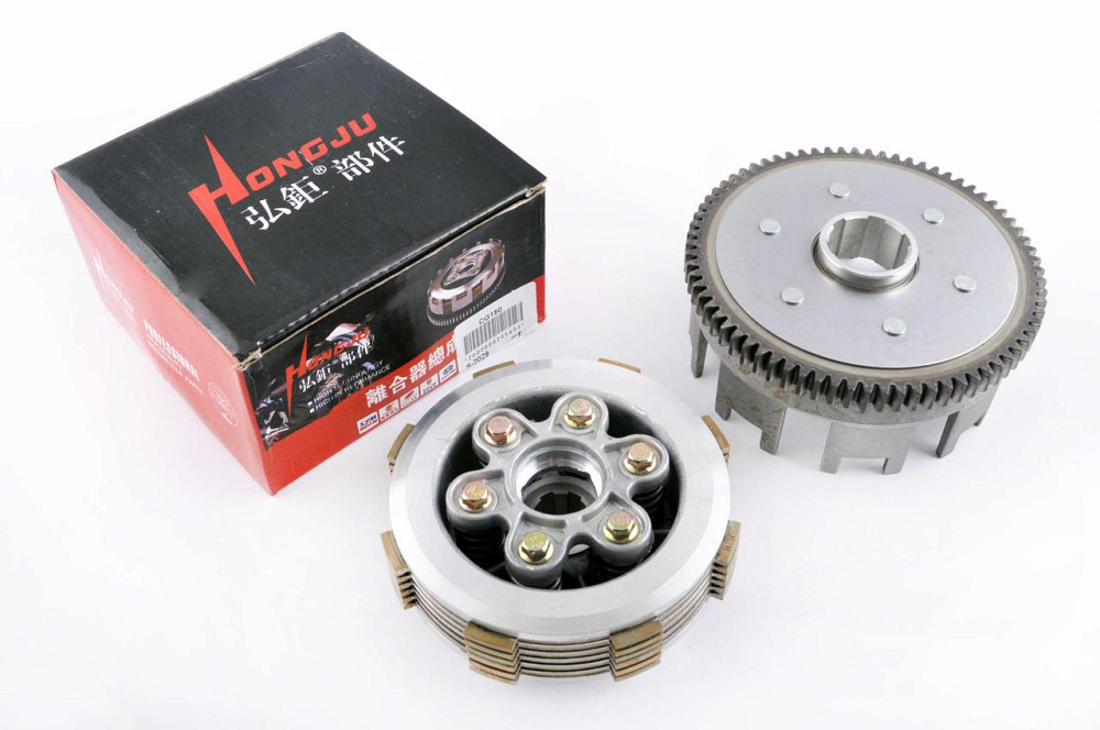 Корзина сцепления (в сборе)   мотоцикл 4T CG150 Мукачево - изображение 1