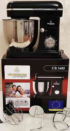 Кухонний комбайн Crownberg CB-3405 тістоміс міксер блендер вінчик 5 л. Київ