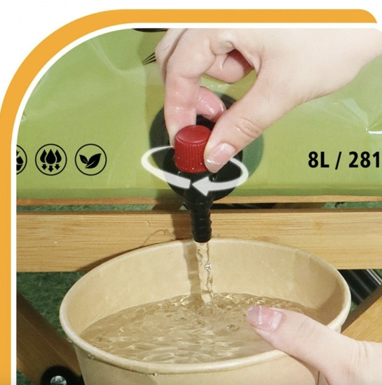 Складная, походная канистра для воды 8 л с краном Винница - изображение 4