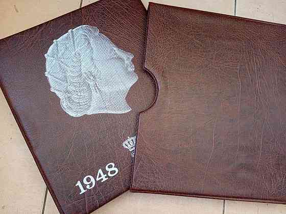 Альбом монет Нідерланди 1948-1980 145 монет 32*28 см (22) Б/У Полтава