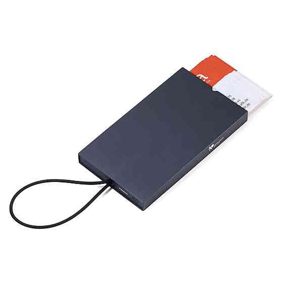 Футляр для кредитної картки із запобіганням мошенництву Troika, чорний Рівне