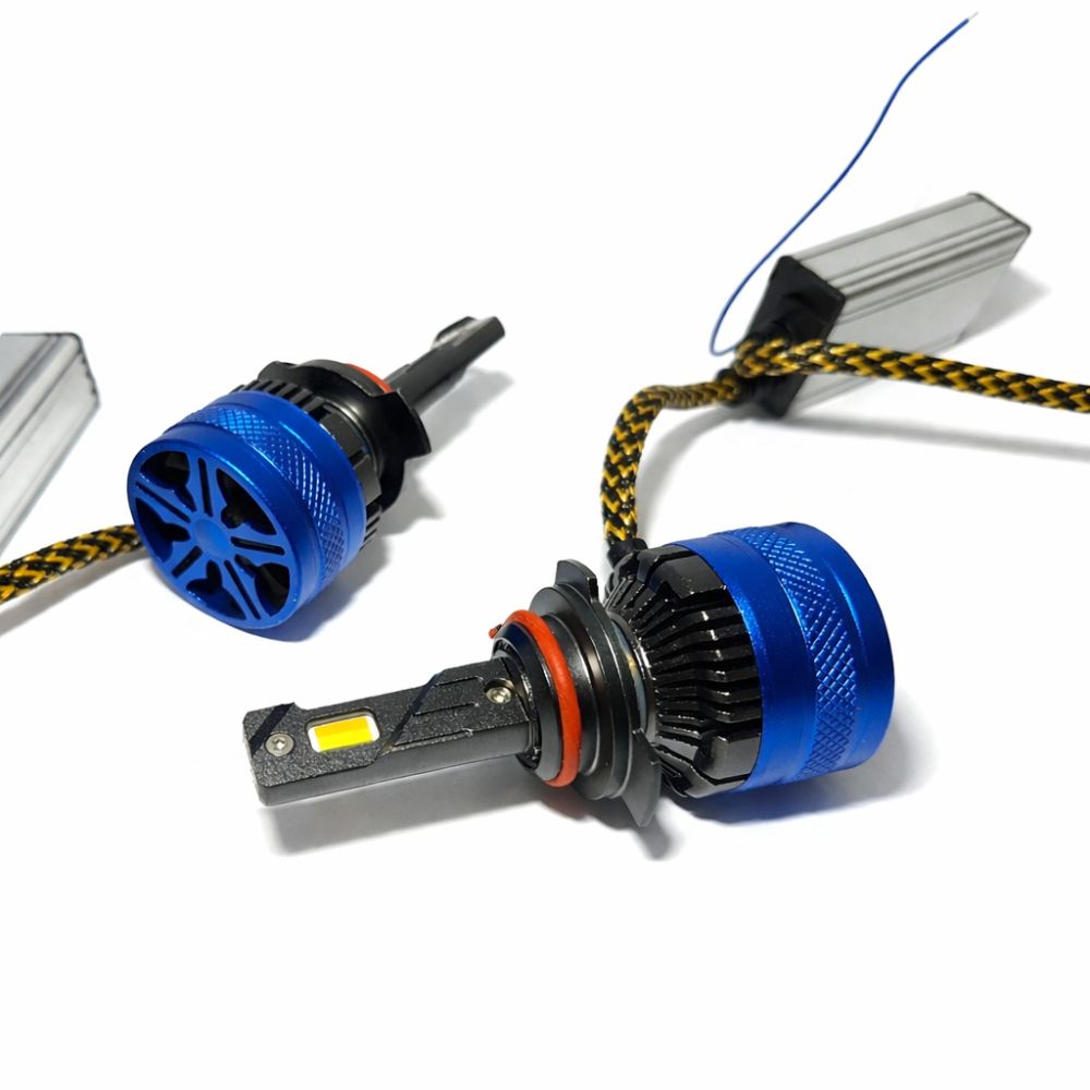 Комплект світлодіодних ламп StarLight Color HIR2 9012 (PX22d) + стробоскоп з пультом керування 3000K/4300K/6000K 12/24V Харків - фото 3