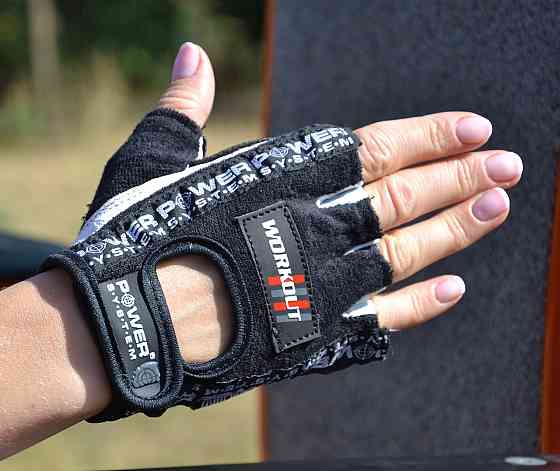 Рукавички для фітнесу Power System PS-2200 Workout Black XS Луцьк