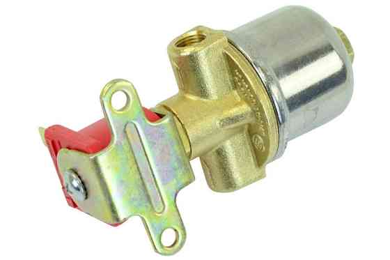 Электроклапан латунь с нижним фильтром (вход 6мм) газа Мукачево