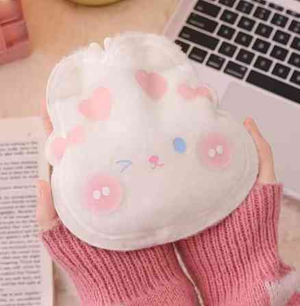 Грілка для рук кишенькова Заєць 1 штука 150 на 160 мм різнобарвний Київ