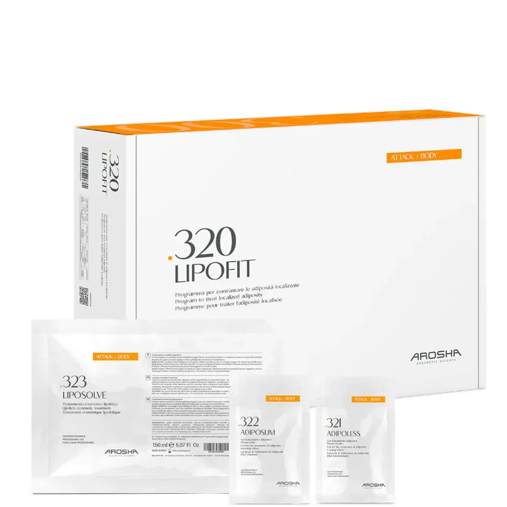 Набор для лечения локализованного ожирения в зоне живота и бедер 320 LIPOFIT KIT+ AROSHA Днепр - изображение 1