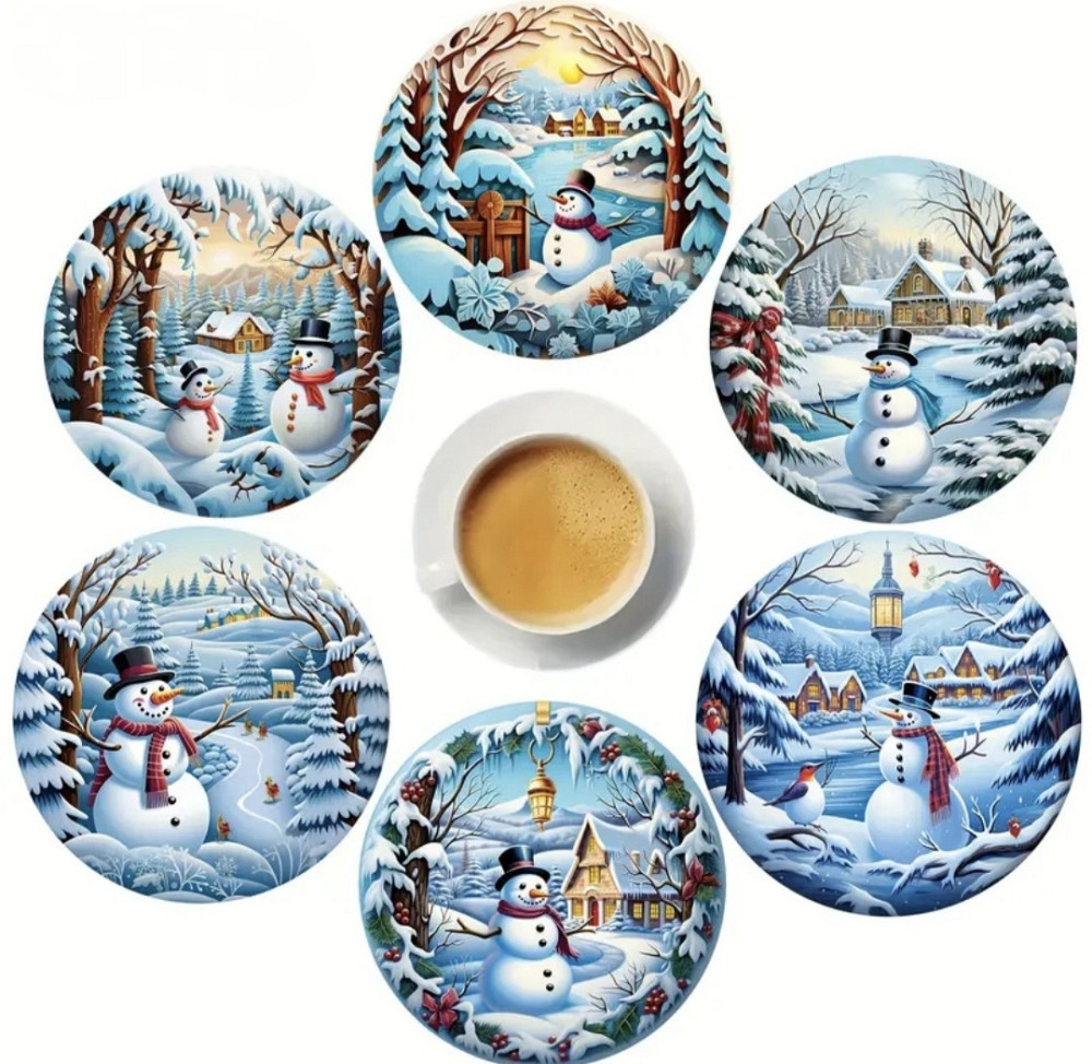 Різдвяна підставка для чашки 1 шт Сміла - фото 1