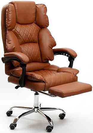 Кресло офисное Diego Comfort Pro светло-коричневый Киев