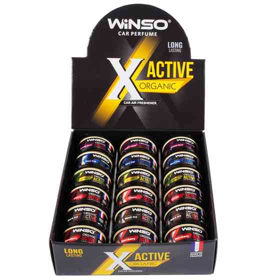 Ароматизатор Winso X Active Organic MIX №1 набор Львов