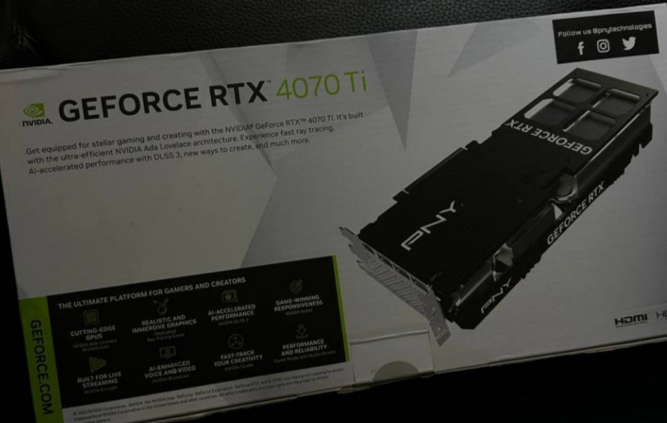 Відеокарта PNY GeForce RTX 4070 Ti Київ - фото 4
