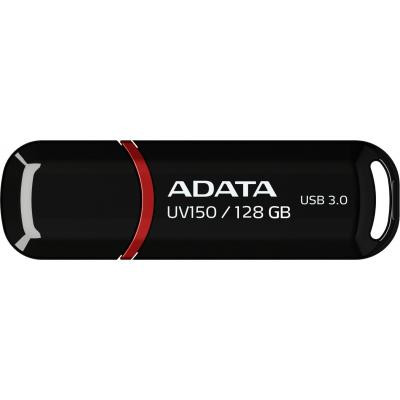 USB флеш накопичувач ADATA 128GB UV150 Black USB 3.0 (AUV150-128G-RBK) Вінниця - фото 1