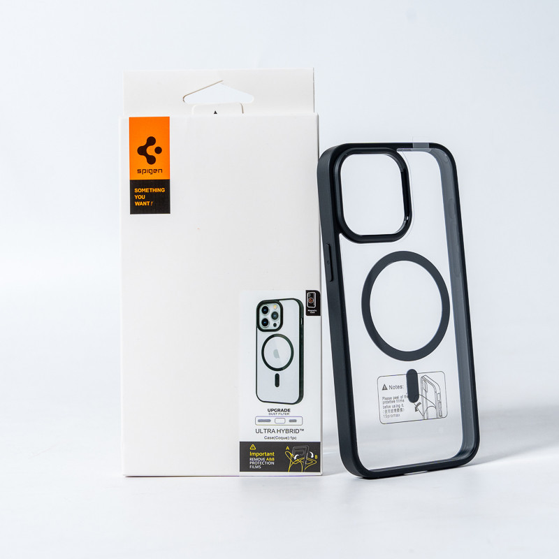 Чохол Spigen Magnetic Color для iPhone 15 Pro, чорний Київ - фото 9