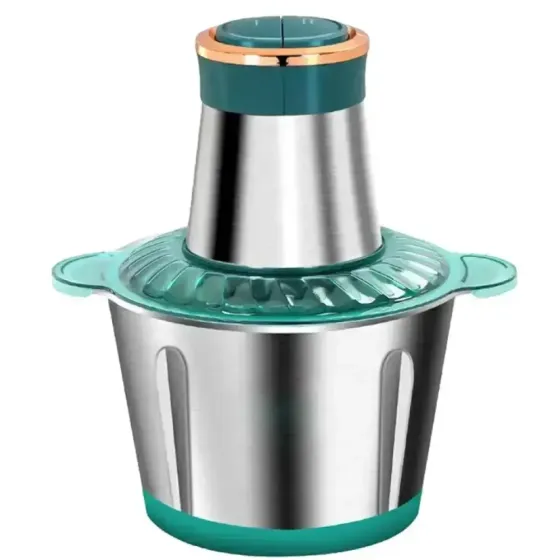 Кухонный измельчитель для кухни на 2л, 1200Вт, от сети, Молния, Зеленый Киев