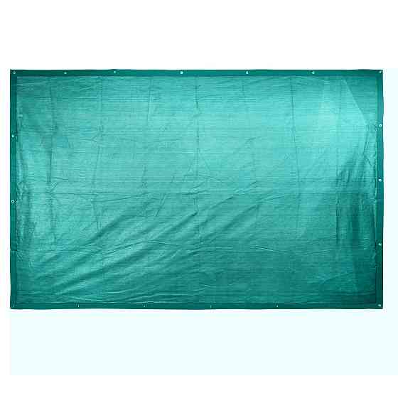 Сітка затіняюча 80% 4 м*4 м посилена з люверсами сітка для затінення Дніпро