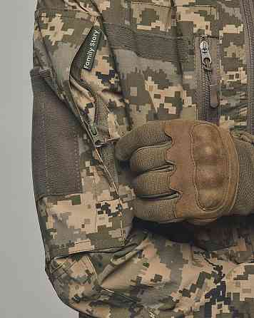 Тактичний демісезонний чоловічий піксельний костюм штани куртка, водонепроникна військова форма усі розміри Львів