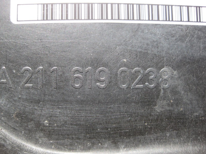 Mercedes-Benz  A2116190238 Захист днища передній правий є тріщини E-Class W211 CLS C219 Одеса - фото 3