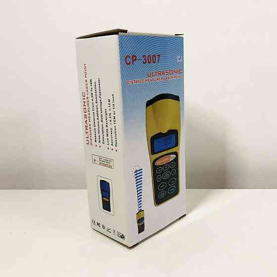 Лазерный дальномер (лазерная линейка) EcoTBH 3007 test distance SG-660 (рулетка ультразвуковая) Киев