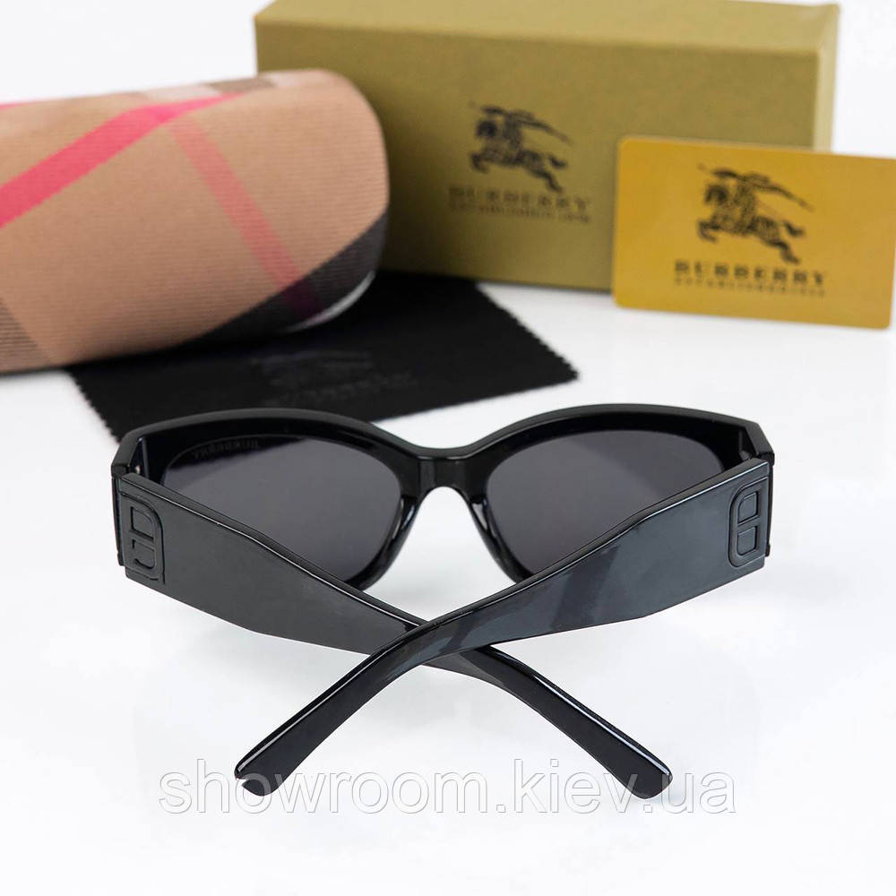 Жіночі сонцезахисні окуляри з поляризацією BRB (5220) black Київ - фото 3