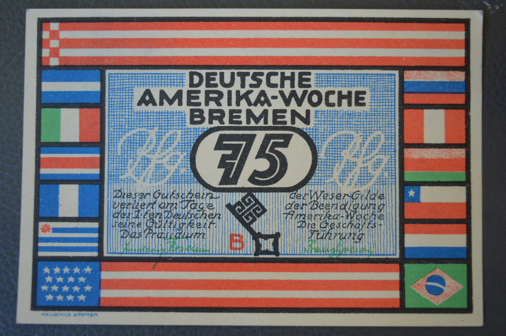 Германия. Нотгельд. 75 Pf ( 12 ) Полтава - изображение 1