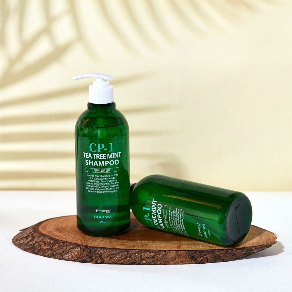 Шампунь для волосся Заспокійливий Tea Tree Mint Shampoo CP-1 Esthetic House 500 мл Київ - фото 2