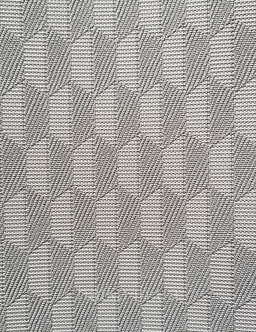 Обои виниловые на флизелине AdaWall Omega1.06х10 геометрия 3д фигуры ромбы полосы серые серебристые  23208-4 Киев - изображение 1