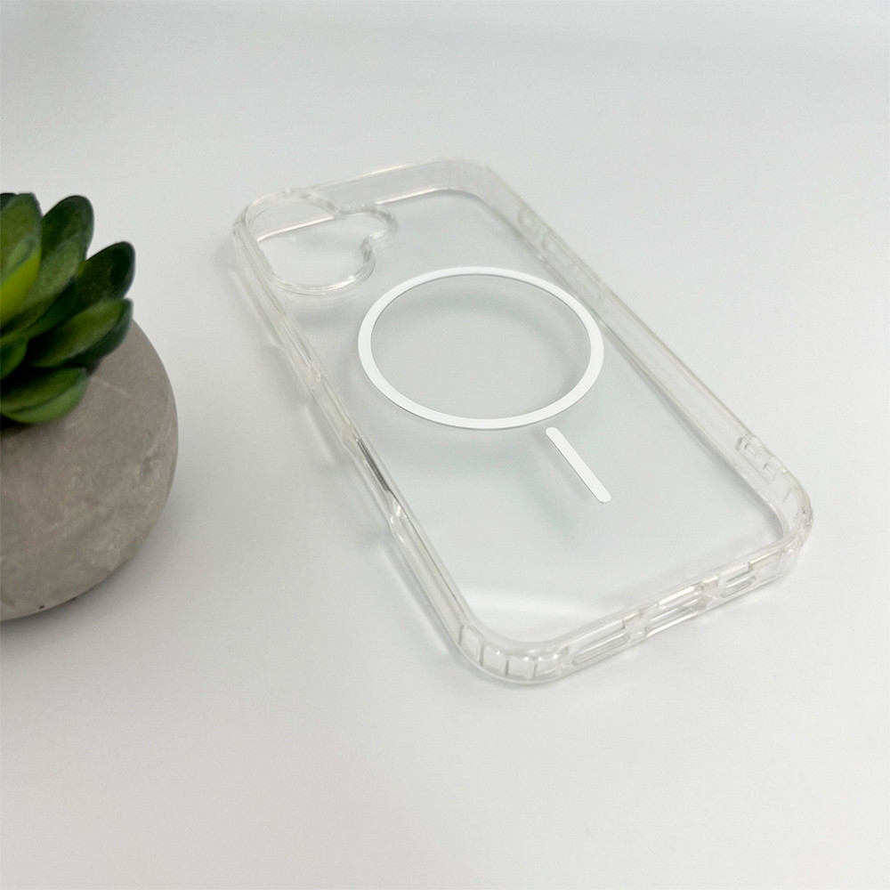 Чехол Cosmic для iPhone 17, белый, тонкий и магнитный Киев - изображение 3