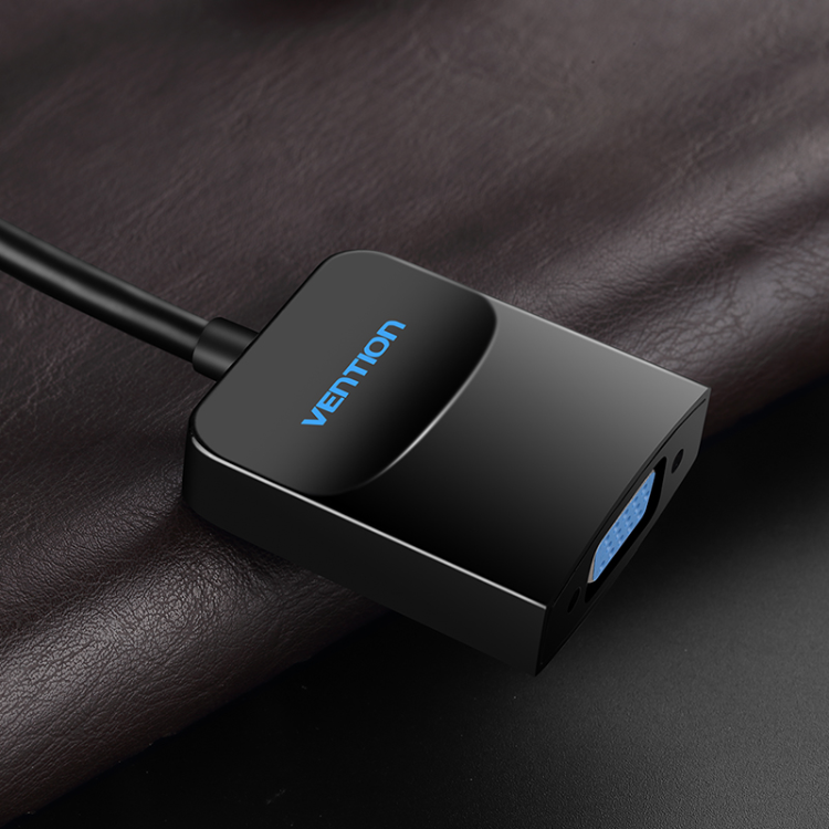 Переходник Vention DP на VGA 0.15м черный Киев - изображение 3