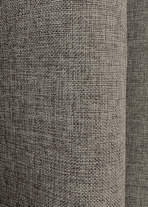 Комплект готовых штор VR-Textil Лен Мешковина № 1769ш Серый 100х270см 2 шт (31-927) Киев - изображение 8