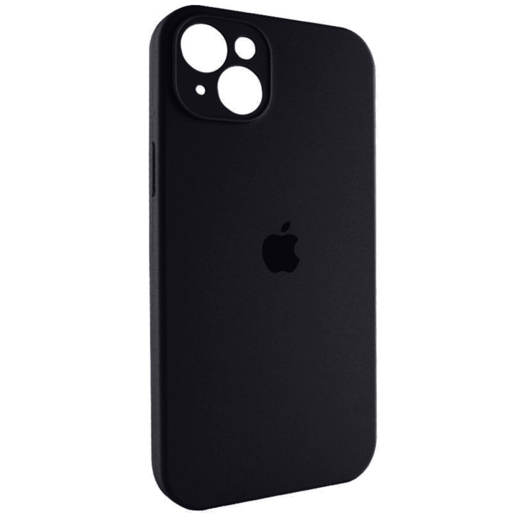 Чохол для смартфона Silicone Full Case AA Camera Protect for Apple iPhone 15 14,Black Киев - изображение 2