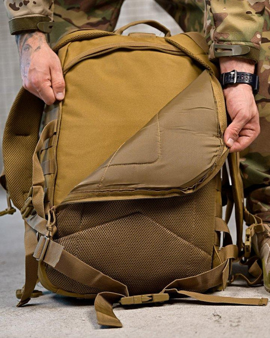 Милитари  рюкзак CHEMP  45 л  койот ПП7861 Одесса - изображение 8