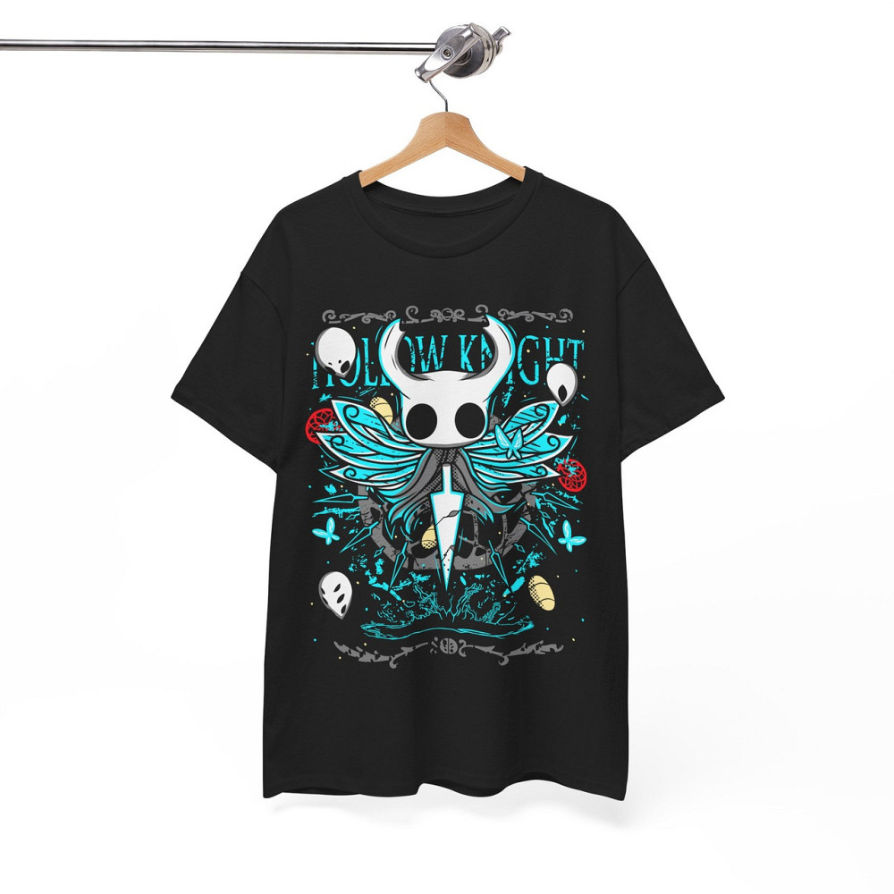 Футболка з аніме принтом Холлов Кнігхт Сілксонг Вінтаге оверсайз (S/M/L) Чорний AnimeJ0209 Дніпро - фото 7