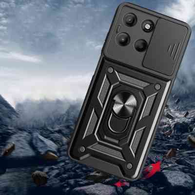 Чохол до мобільного телефона BeCover Military Motorola Moto G15 / G15 Power Black (713530) Вінниця