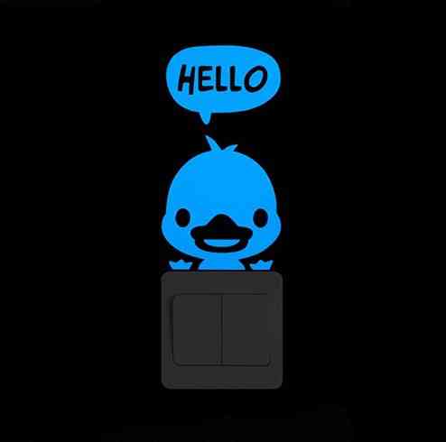 Світна наклейка "Каченя" Київ