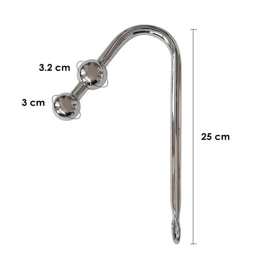 Бондажний набір із металевим анальним гаком №3 Art of Sex Blanca Bondage set with anal hook №3 Львів - фото 2