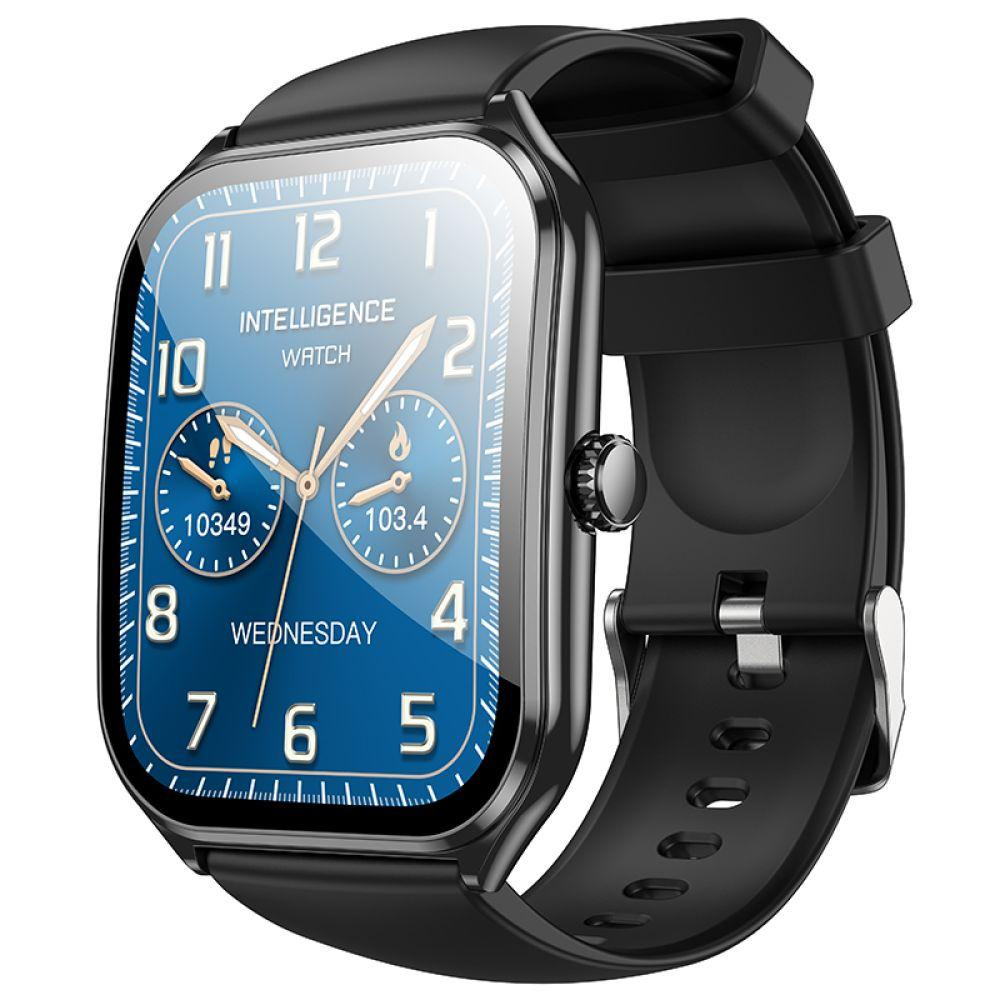 Смарт-годинник HOCO Y28 AMOLED 49mm. 200 mAh. IP67 Smart sports watch (call version) Black Одеса - фото 1