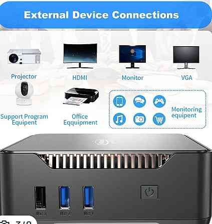 Новый мини ПК 12/512 windows 11 pro 4k 60гц intel Харьков