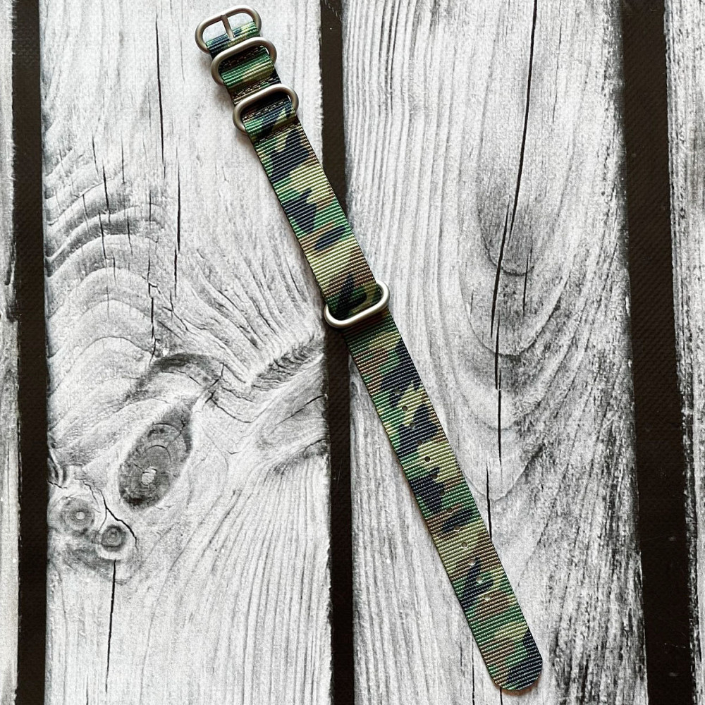 Ремінець Nato Camo Woodland 20 мм SBR Київ - фото 2